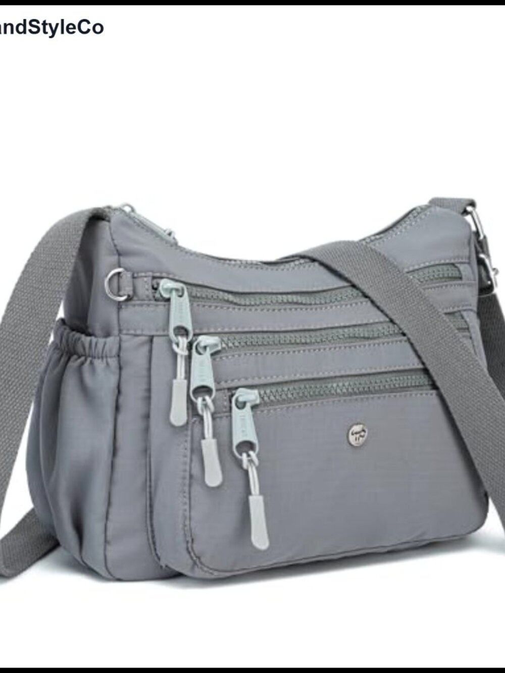 Nylon Crossbody Bags for Women Multi Pocket Lightweight